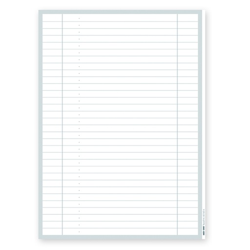 Einlegeblatt DIN A4 für alle Fachgruppen (500 Stck.)