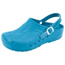mediPlogs OP-Schuhe mit Fersenriemen hellblau, Gr. 43