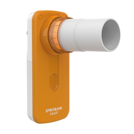 Spirobank Smart Spirometer inkl. Mehrwegturbine und Plastikmundstück