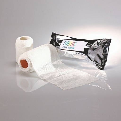 ELASTUS-HydroZink Stütz- und  Entlastungsbinden 8 cm x 5 m (10 Stck.)