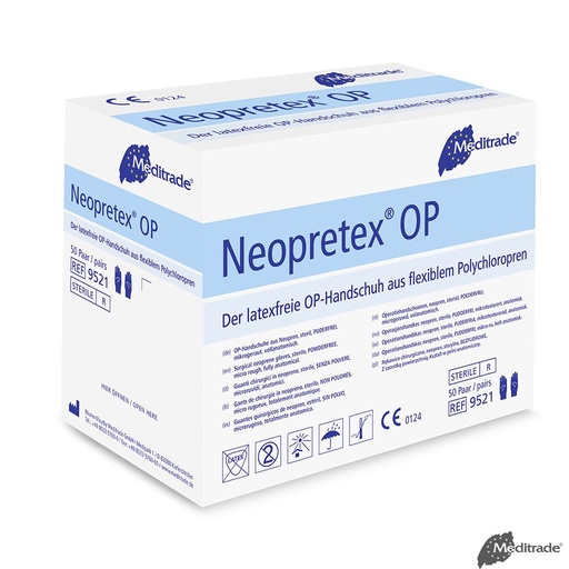 Neopretex OP-Handschuhe, PF, steril, Gr. 7,5 (50 Paar)