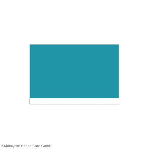 OP-Abdecktücher selbstklebend 3-lagig 100 x 100 cm (43 Stck.)