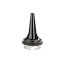 Dauergebrauchs-Trichter Ø 3,5 mm schwarz