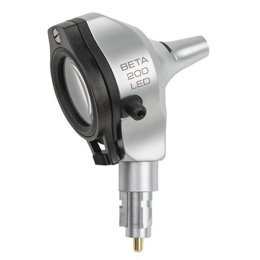 BETA 200 LED F.O. Otoskop-Kopf 3,5 V ohne Tips, ohne Griff
