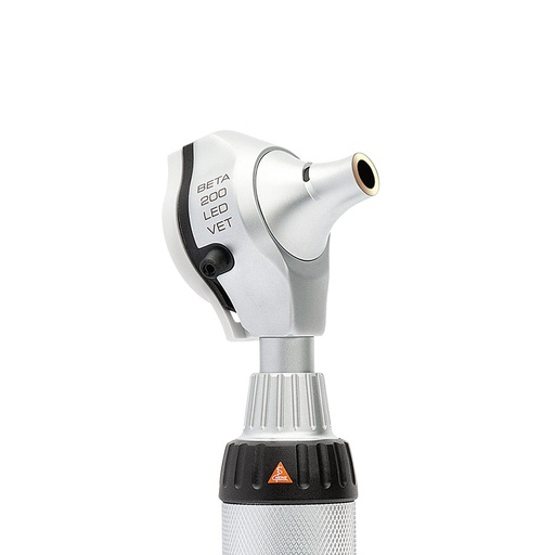 BETA 200 LED VET. F.O. Otoskop 3,5 V mit BETA4 USB Ladegriff, USB Kabel und Steckernetzteil