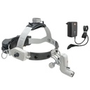 ML4 LED HeadLight auf Kopfband Professional L mit mPack UNPLUGGED und Steckertrafo UNPLUGGED