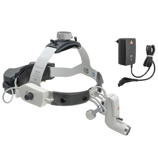 ML4 LED HeadLight auf Kopfband Professional L mit mPack UNPLUGGED und Steckertrafo UNPLUGGED