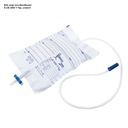 SERVOCURA Urin-Bettbeutel 2000 ml, S-UB 2000 T-Tap, unsteril (5 Stck.) mit T-Tap Ventil