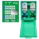 Plum Combi-Box Duo mit 2 Flaschen in Wandbox mit Anleitung und Spiegel