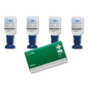 Plum Starter Set3, 4 x 200ml (4752) u. 1 x QuickFix Pflasterspender leer (5500)