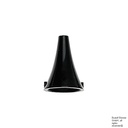Ohrtrichter, wiederverwendbar, Ø 4 mm, schwarz