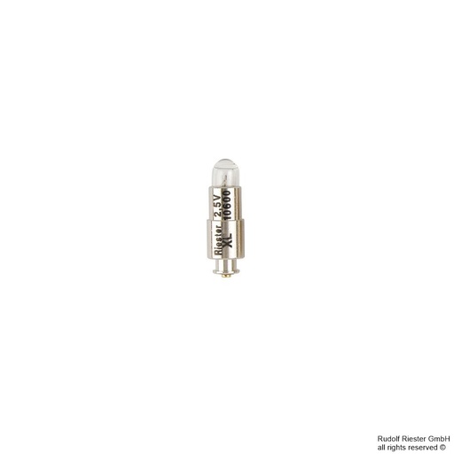 Ersatzlampen XL 2,5 V f. Otoskop ri-mini ri-scope L2/L3, e-scope (6 Stck.)