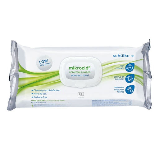 mikrozid universal wipes premium maxi Desinfektionstücher (80 T.) * nur für den professionellen Gebrauch *