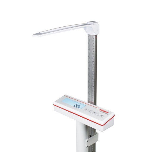 Personenwaage mit Stativ und Längenmesser 7835 Höchstlast 200 kg