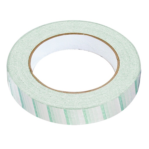 Sterilisationsklebeband mit Indikator Dampf, 19 mm x 50 m -neue Ausführung-