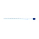 Silikon-Kabelbinder 210 mm, blau, hitzebeständig (100 Stck.)
