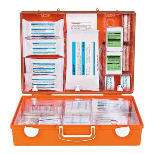 Erste-Hilfe Koffer MT-CD orange mit Füllung Ö-Norm Z 1020-2