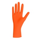 Orange Pearl Nitril U.-Handschuhe Gr. XL unsteril puderfrei orange (100 Stck.)