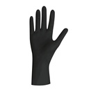 UNICARE BLACK LATEX U.-Handschuhe Gr. L, Latex unsteril puderfrei schwarz (100 Stck.)