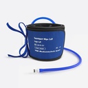 Tourniquet Wipe Cuff / Einfachmanschette wiederverwendbar, 76x12cm, konische Form blau