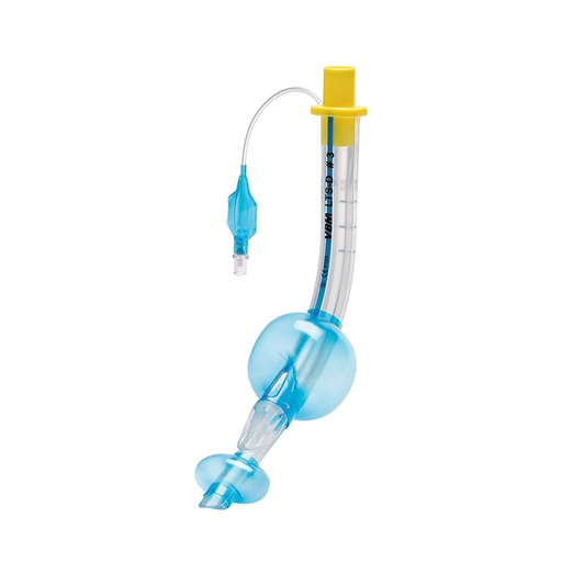 Einmal-Larynx-Tubus LTS-D Einzel Set Gr. 3 gelb für Erwachsene < 155 cm mit farbcodierter Spritze