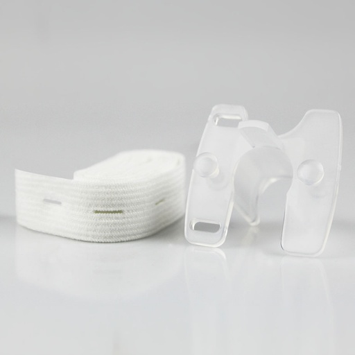 Beißblock Gr. 6 mit elastischem Halsband passend f. LTS-D Larynx-Tubus Gr.3, 4, 5 – 20 Stück