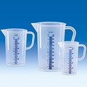 Messbecher, PP, erhabene blaue Skala, 500 ml
