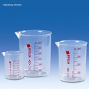 Griffinbecher, PMP, gedruckte rote Skala, 400 ml