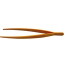 Pinzette, POM, gelb, stumpf, elastisch, Länge 250 mm – 25 Stück