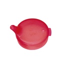 Schnabelbecher Oberteil 4 mm rot transluzent – 5 Stück