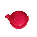 Schnabelbecher Oberteil 12 mm rot transluzent – 5 Stück