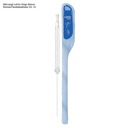 LoFric Origo Sleeve E.-Flexiblekatheter Ch. 14, 40 cm, steril (30 Stck.) (männlich)