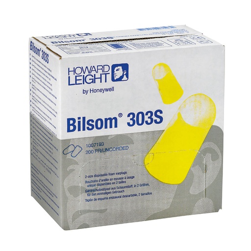 Bilsom 303 Gehörschutzstöpsel Gr. S (20 x 10 Paar)