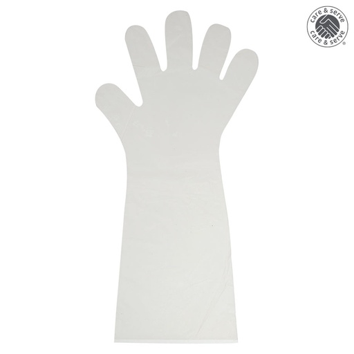 wiroBEND PE-Handschuhe Standardgröße, ca. 53 cm lang (50 Stck.)