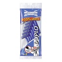 Einmal-Rasierer Wilkinson Duplo, unsteril, zweischneidig (6+2 Stck.)