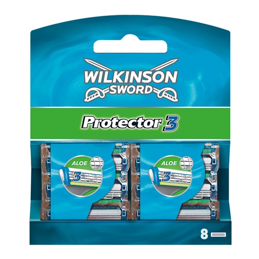 Ersatzklingen für Wilkinson Protector 3 (8 Stck.)