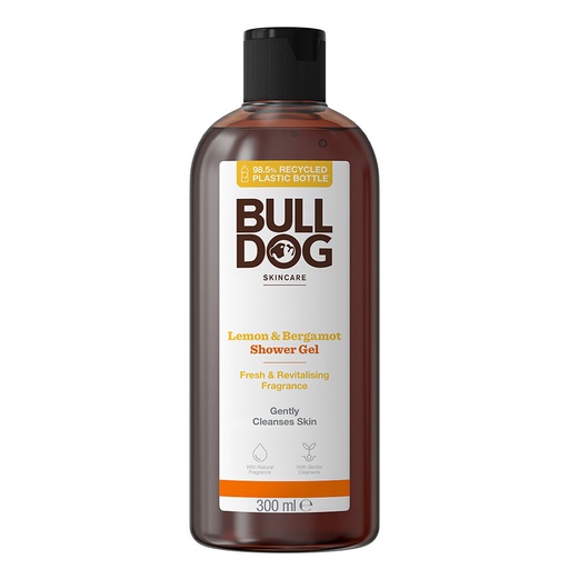 BULLDOG Duschgel Zitrone & Bergamotte 300 ml  Karton = 6 Fl.