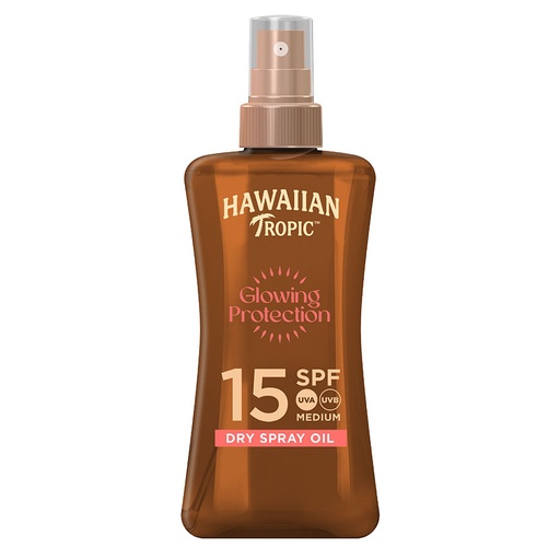 Hawaiian Tropic Glowing Protection Dry Spray Oil 200 ml LSF 15 #Y302233402#