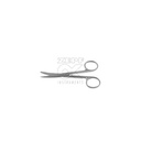 chir. Schere, gebogen, spitz/stumpf, 14 cm