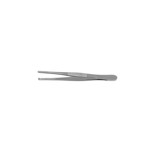 chir. Pinzette, gerade, 2 x 3 Zähne, 11,5 cm