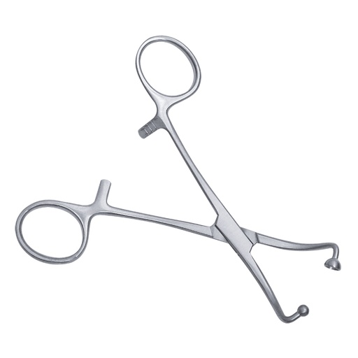 Tuchklemme Kugel und Schale 13 cm